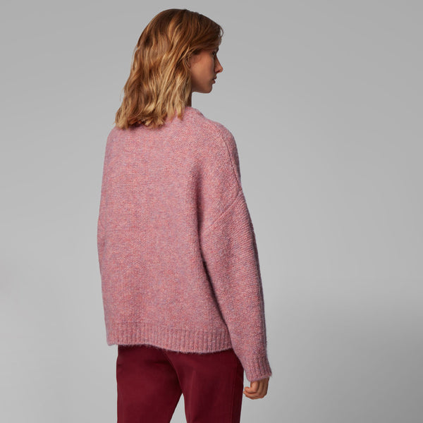 BOSS - Maglia Wenna - rosa chiaro