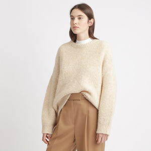 BOSS - Maglia Wenna - beige
