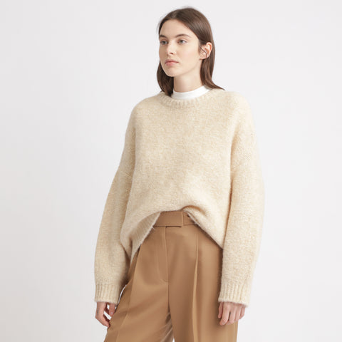 BOSS - Maglia Wenna - beige
