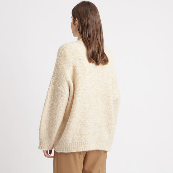 BOSS - Maglia Wenna - beige