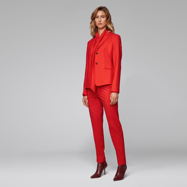 BOSS - Blazer Jatinda - lana vergine - rosso