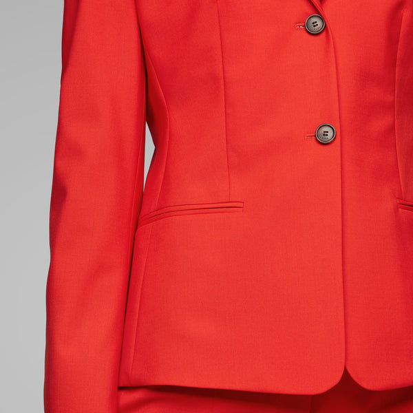 BOSS - Blazer Jatinda - lana vergine - rosso