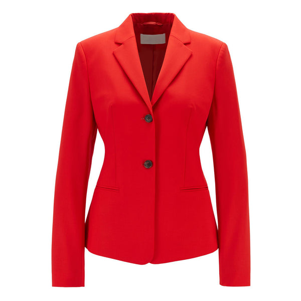 BOSS - Blazer Jatinda - lana vergine - rosso