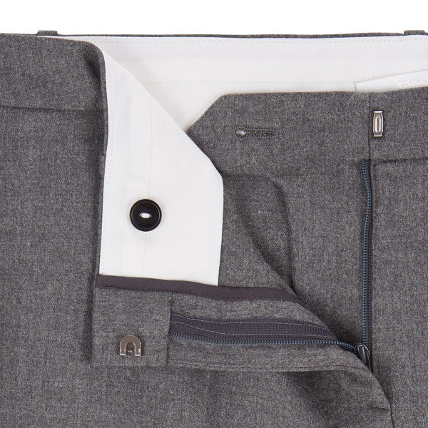 BOSS - Pantaloni da abito Tiluni - lana vergine - grigio
