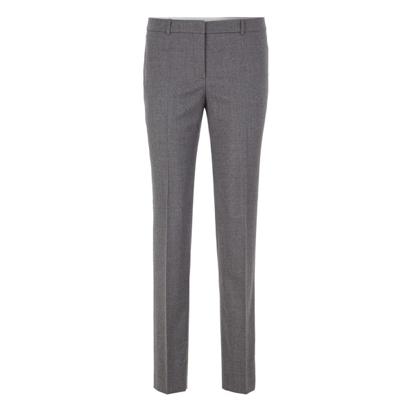 BOSS - Pantaloni da abito Tiluni - lana vergine - grigio