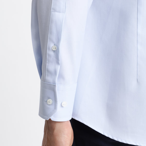 BOSS - Camicia Christo - slim fit - 100% cotone - azzurro