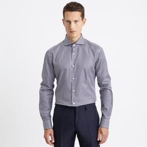 BOSS - Camicia Christo - slim fit - blu scuro