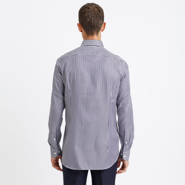 BOSS - Camicia Christo - slim fit - blu scuro