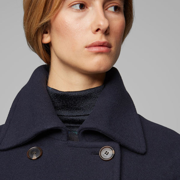 BOSS - Cappotto Comara - blu scuro
