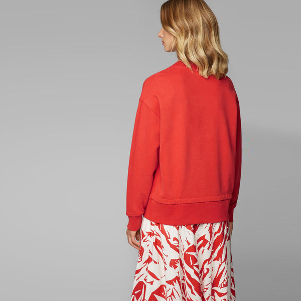 BOSS - Felpa TathisisBOSS - 100% cotone - rosso