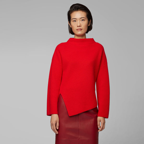 BOSS - Maglia Faurora - 100% cashmere - rosso