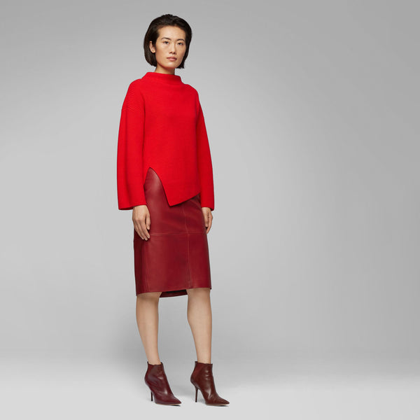 BOSS - Maglia Faurora - 100% cashmere - rosso