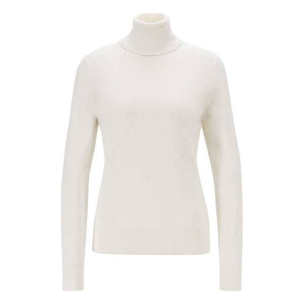 BOSS - Maglia Iddinias - cotone - bianco