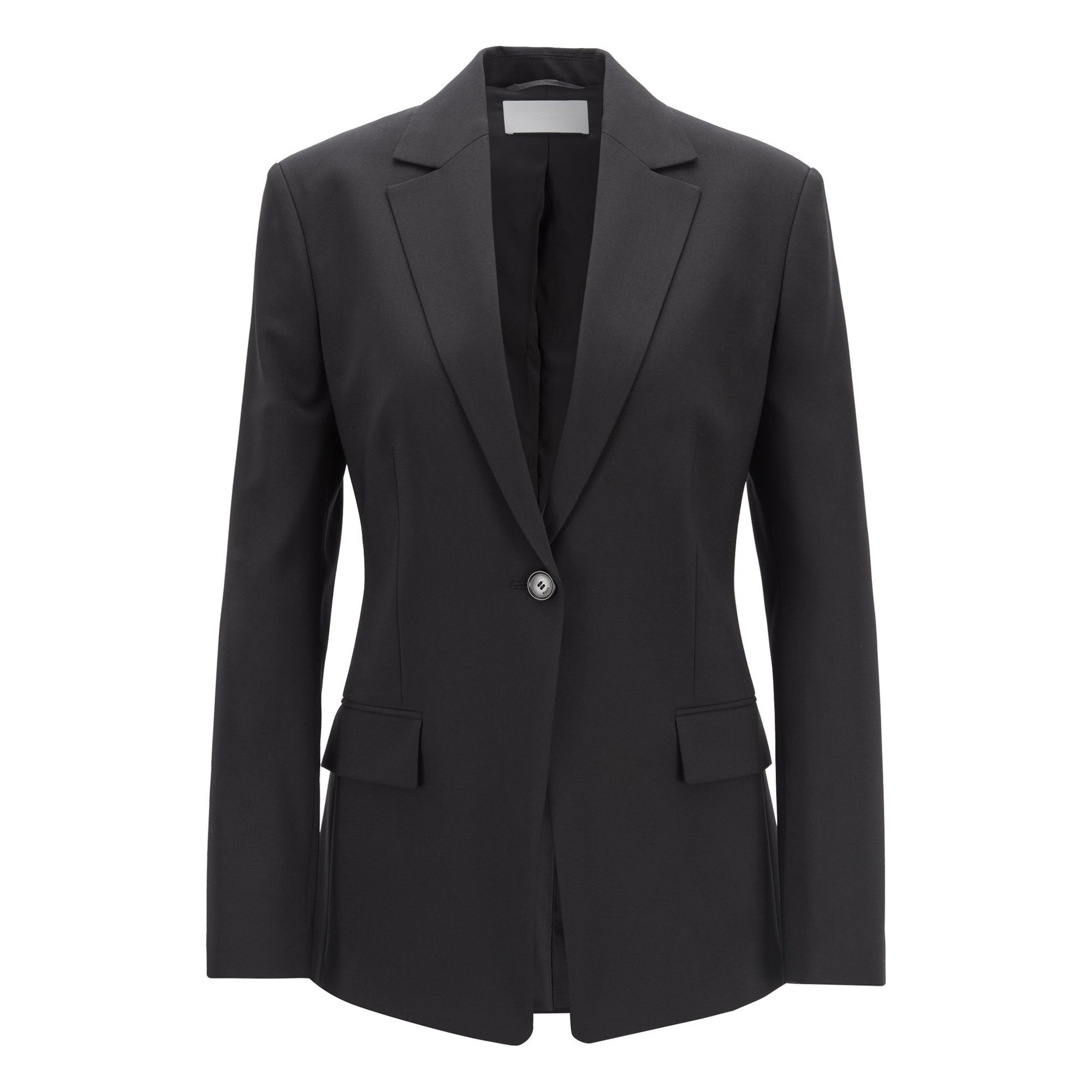 BOSS - Blazer Janera - lana vergine - nero
