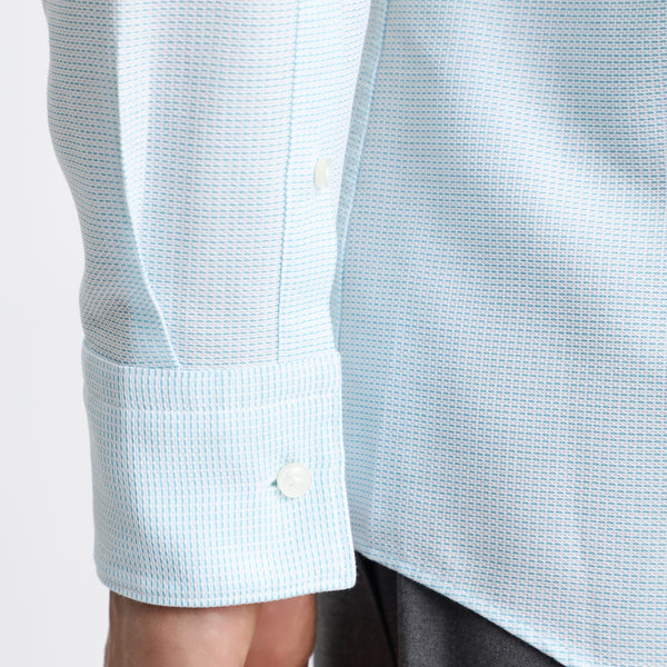 BOSS - Camicia Jack - 100% cotone - azzurro