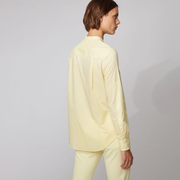 BOSS - Blusa Efelize - giallo chiaro