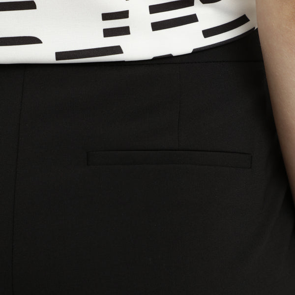 BOSS - Pantaloni da abito Tinkana - lana vergine - nero
