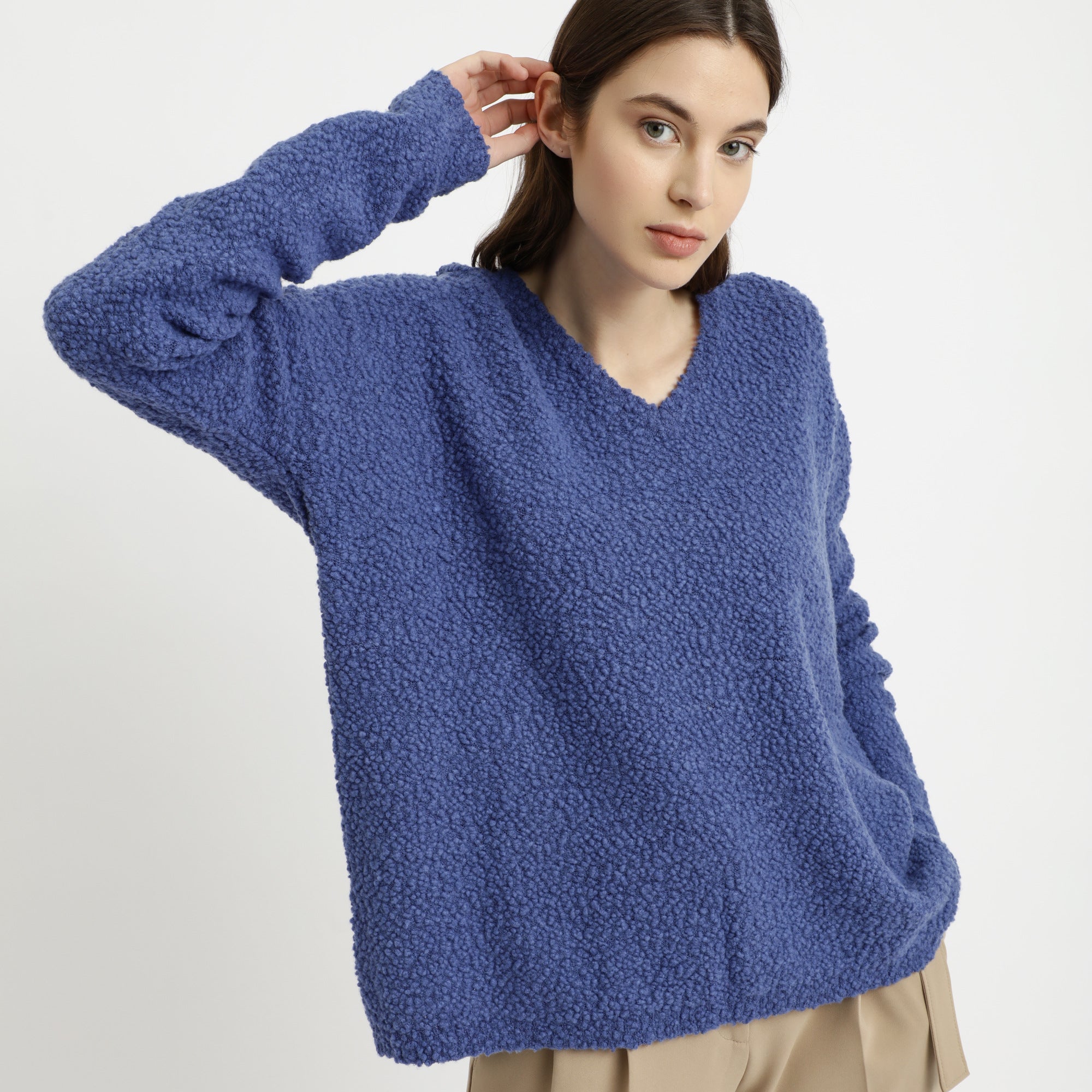 BOSS - Maglia Iviola - blu