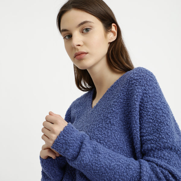 BOSS - Maglia Iviola - blu