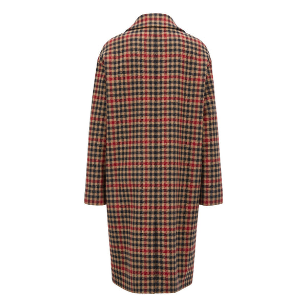 BOSS - Cappotto Cobina - marrone e rosso