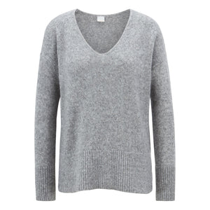 BOSS - Maglia Ilallon - grigio