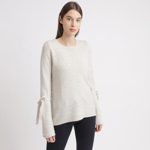 BOSS - Maglia Fenta - 100% cashmere - bianco