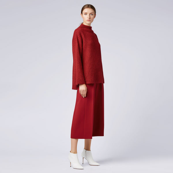 BOSS - Maglia Fasina - rosso scuro