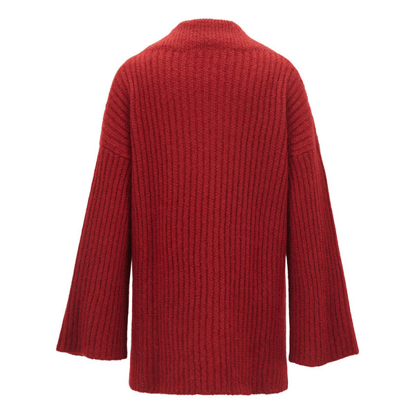 BOSS - Maglia Fasina - rosso scuro