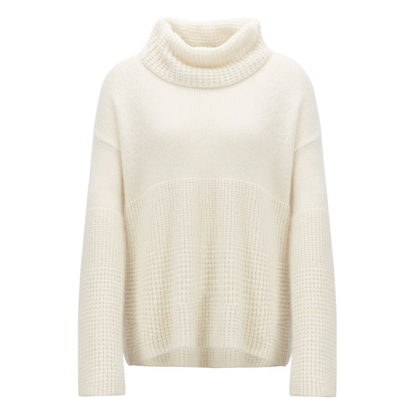 BOSS - Maglia Ikallah - bianco