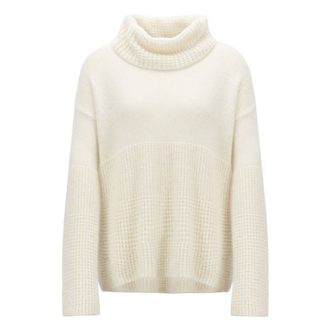 BOSS - Maglia Ikallah - bianco