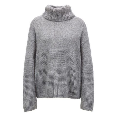 BOSS - Maglia Ikallah - grigio