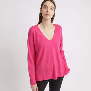 BOSS - Maglia Iviolette - fucsia
