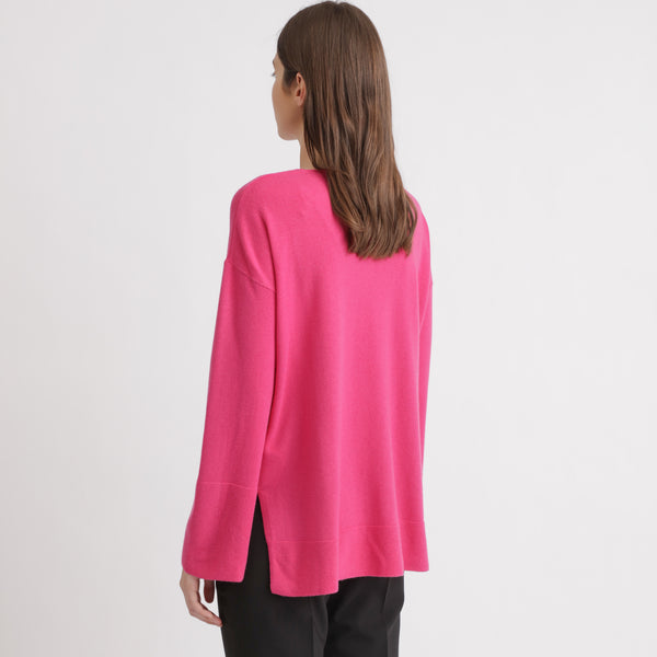 BOSS - Maglia Iviolette - fucsia