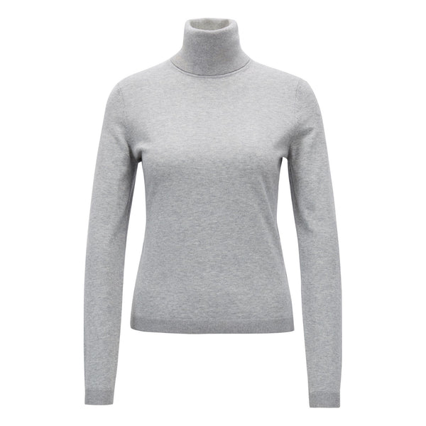 BOSS - Maglia Iddinia - cotone - grigio