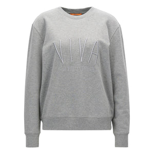 BOSS - Felpa Talogi - 100% cotone - grigio