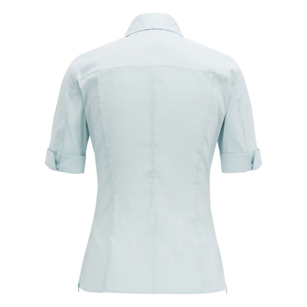 BOSS - Blusa Bashini - blu pallido