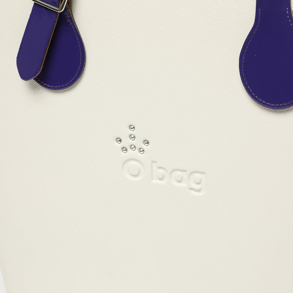 Borsa O Bag Urban - bianco e viola