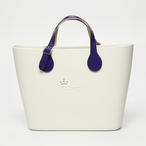Borsa O Bag Urban - bianco e viola