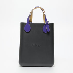 Borsa O Chic - nero e viola