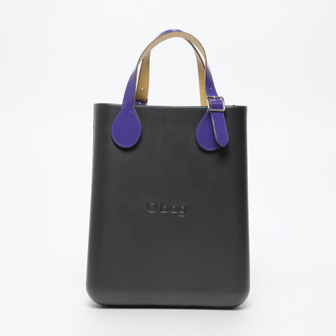 Borsa O Chic - nero e viola