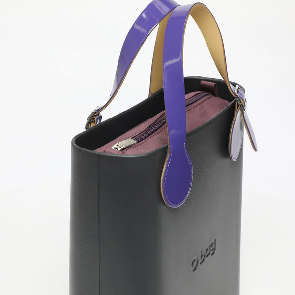 Borsa O Chic - nero e viola