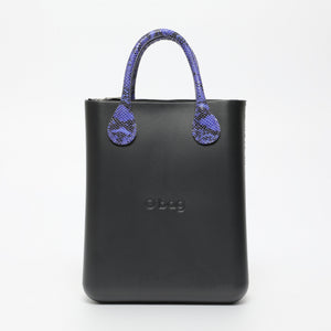 Borsa O Chic - nero e viola