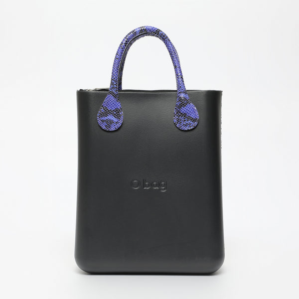 Borsa O Chic - nero e viola