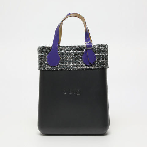 Borsa O Chic - nero e viola