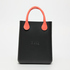 Borsa O Chic - nero e salmone