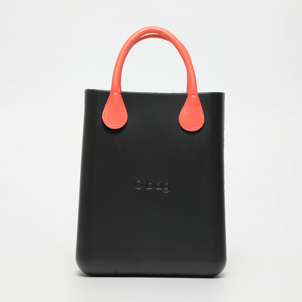 Borsa O Chic - nero e salmone