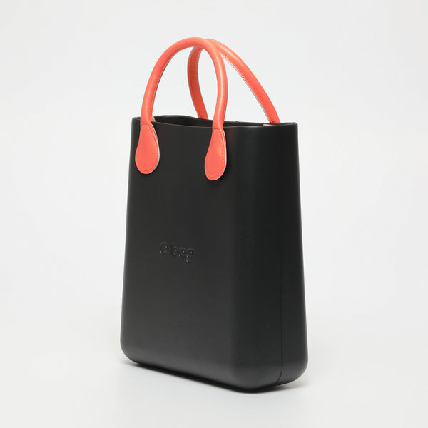 Borsa O Chic - nero e salmone