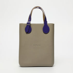 Borsa O Chic - taupe e viola