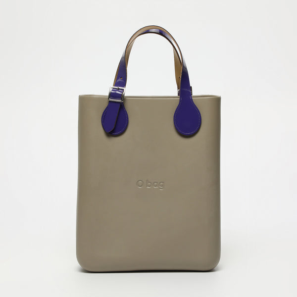 Borsa O Chic - taupe e viola