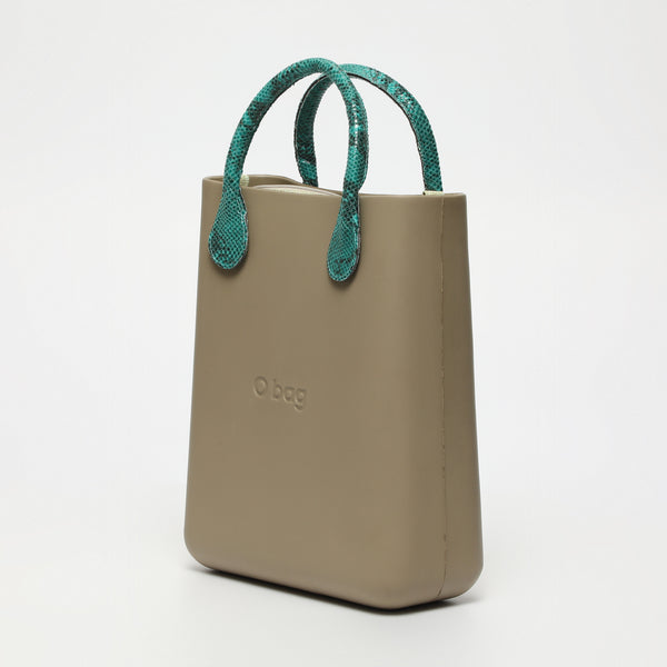 Borsa O Chic - taupe e verde